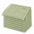Set 12 Asciugamani Lavette Premium 30x30 cm 100% Cotone - per Viso, Mani, Ospiti e SPA