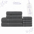 Set 8 Asciugamani Premium 100% Cotone - 2 Teli Bagno, 2 Asciugamani Viso e 4 Lavette - per Casa, Ospiti e B&B