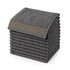 Set 12 Asciugamani Lavette Premium Elite 30x30 cm 100% Cotone - con Bordura Jacquard - per Viso, Mani, Ospiti e SPA