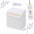 Set 12 Asciugamani Lavette Premium Elite 30x30 cm 100% Cotone - con Bordura Jacquard - per Viso, Mani, Ospiti e SPA