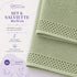 Set 6 Asciugamani 40x70 cm - 60% Bamboo e 40% Cotone - per Bagno, Palestra e Viaggio