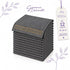 Set 12 Asciugamani Lavette Premium Elite 30x30 cm 100% Cotone - con Bordura Jacquard - per Viso, Mani, Ospiti e SPA