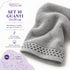 Set 10 Guanti Bagno 14x20 cm - 60% Bamboo e 40% Cotone - con Bordura Decorativa - per Detersione Viso, Corpo e Skincare