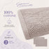 Set 2 Tappeti Bagno Superior 52x90 cm 100% Cotone 1500 GSM - per Bagno, SPA e Hotel