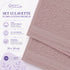 Set 12 Asciugamani Lavette Premium 30x30 cm 100% Cotone - per Viso, Mani, Ospiti e SPA