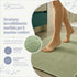 Set 2 Tappeti Bagno Superior 52x90 cm 100% Cotone 1500 GSM - per Bagno, SPA e Hotel