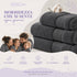 Set 8 Asciugamani Premium 100% Cotone - 2 Teli Bagno, 2 Asciugamani Viso e 4 Lavette - per Casa, Ospiti e B&B
