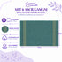 Set 6 Asciugamani Premium Elite 40x70 cm 100% Cotone - con Bordura Jacquard - per Bagno, Palestra e Viaggio