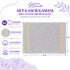 Set 6 Asciugamani Premium Elite 40x70 cm 100% Cotone - con Bordura Jacquard - per Bagno, Palestra e Viaggio