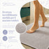 Set 2 Tappeti Bagno Superior 52x90 cm 100% Cotone 1500 GSM - per Bagno, SPA e Hotel