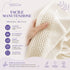 Set 6 Asciugamani 40x70 cm - 60% Bamboo e 40% Cotone - per Bagno, Palestra e Viaggio