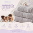 Set 8 Asciugamani Premium 100% Cotone - 2 Teli Bagno, 2 Asciugamani Viso e 4 Lavette - per Casa, Ospiti e B&B