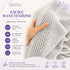 Set 6 Asciugamani 40x70 cm - 60% Bamboo e 40% Cotone - per Bagno, Palestra e Viaggio