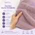 Set 12 Asciugamani Lavette Premium 30x30 cm 100% Cotone - per Viso, Mani, Ospiti e SPA
