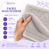 Set 12 Asciugamani Lavette Premium 30x30 cm 100% Cotone - per Viso, Mani, Ospiti e SPA