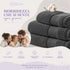 Set 6 Asciugamani Premium 40x70 cm 100% Cotone - con Doppia Bordura - per Bagno, Palestra e Viaggio