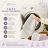 Set 10 Guanti Bagno 14x20 cm - 60% Bamboo e 40% Cotone - con Bordura Decorativa - per Detersione Viso, Corpo e Skincare