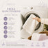 Set 10 Guanti Bagno 14x20 cm - 60% Bamboo e 40% Cotone - con Bordura Decorativa - per Detersione Viso, Corpo e Skincare