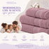 Set 6 Asciugamani Premium 40x70 cm 100% Cotone - con Doppia Bordura - per Bagno, Palestra e Viaggio