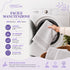 Set 6 Asciugamani 40x70 cm - 60% Bamboo e 40% Cotone - per Bagno, Palestra e Viaggio