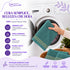 Set 6 Asciugamani Premium Elite 40x70 cm 100% Cotone - con Bordura Jacquard - per Bagno, Palestra e Viaggio