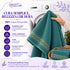 Set 8 Asciugamani Premium Elite 100% Cotone - 2 Teli Bagno, 2 Asciugamani Viso e 4 Lavette - per Casa, SPA e Ospiti