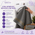 Set 8 Asciugamani Premium Elite 100% Cotone - 2 Teli Bagno, 2 Asciugamani Viso e 4 Lavette - per Casa, SPA e Ospiti