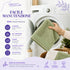 Set 12 Asciugamani Lavette Premium 30x30 cm 100% Cotone - per Viso, Mani, Ospiti e SPA