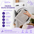 Set 12 Asciugamani Lavette Premium 30x30 cm 100% Cotone - per Viso, Mani, Ospiti e SPA