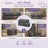 Set 8 Asciugamani Premium Elite 100% Cotone - 2 Teli Bagno, 2 Asciugamani Viso e 4 Lavette - per Casa, SPA e Ospiti