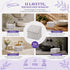 Set 12 Asciugamani Lavette Premium 30x30 cm 100% Cotone - per Viso, Mani, Ospiti e SPA