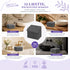 Set 12 Asciugamani Lavette Premium 30x30 cm 100% Cotone - per Viso, Mani, Ospiti e SPA