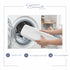 Set di 2 Tappeti da Bagno, Tappetini in Spugna per Doccia, Lavabili, Assorbenti e a Rapida Asciugatura – 750 g/m², 100% Cotone, 50x75 cm, Bianco
