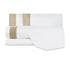 Completo Letto in Cotone Pettinato Bordo Raso - Heritage
