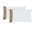 Federe Cotone Bio con Bordo Applicato in Raso - Heritage