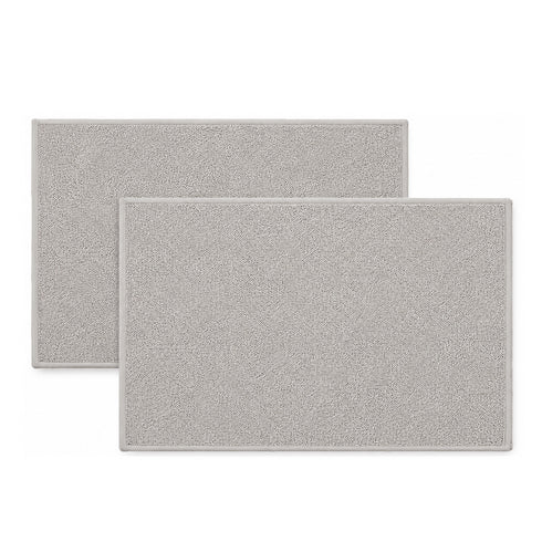 Set 2 Tappeti Bagno Superior 52x90 cm 100% Cotone 1500 GSM - per Bagno, SPA e Hotel
