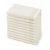 Set 10 Guanti Bagno 14x20 cm - 60% Bamboo e 40% Cotone - con Bordura Decorativa - per Detersione Viso, Corpo e Skincare