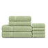Set 8 Asciugamani Premium 100% Cotone - 2 Teli Bagno, 2 Asciugamani Viso e 4 Lavette - per Casa, Ospiti e B&B