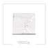 Set Lavette Asciugamani viso in 100% cotone - 30x30 cm - Extra assorbenti e ad asciugatura rapida - Per Bagno, Spa e Palestra - Modello Orlando - Col. Bianco