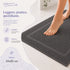 Set 2 Tappeti Bagno Premium 50x80 cm 100% Cotone - con Bordo Perimetrale - per Doccia, Vasca e Lavabo