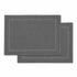 Set 2 Tappeti Bagno Premium 50x80 cm 100% Cotone - con Bordo Perimetrale - per Doccia, Vasca e Lavabo