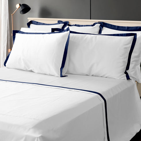 Completo Letto in Raso di Cotone 300TC - Yacht