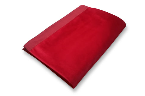 Coperta in Velluto con bordo in Raso