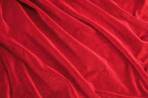 Coperta in Velluto con bordo in Raso