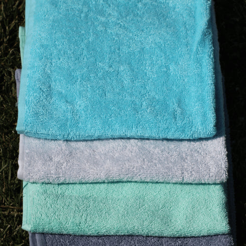 Set Asciugamano Bagno Cotone Tinta Unita