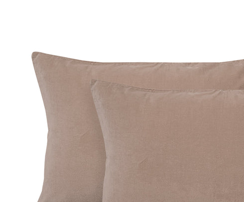 Parure Copripiumino in raso 300TC con federe in Velluto