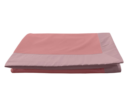 Coperta in Velluto con bordo in Raso