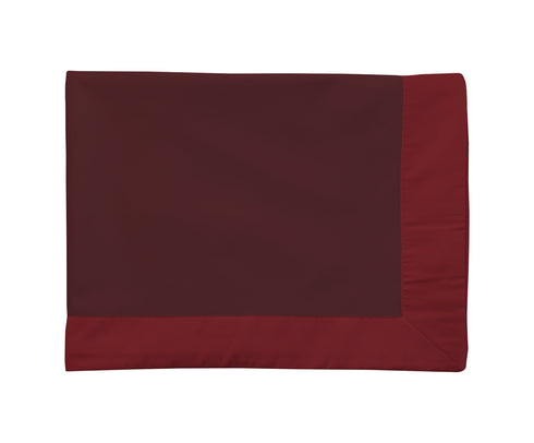 Coperta in Velluto con bordo in Raso