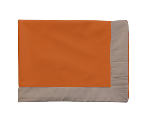 Coperta in Velluto con bordo in Raso