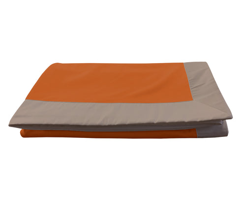 Coperta in Velluto con bordo in Raso